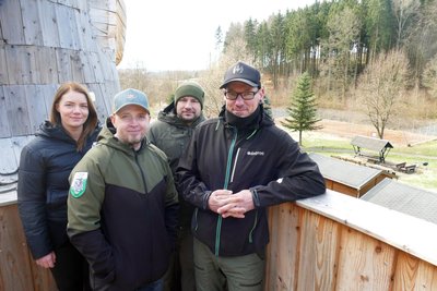 Zum Organisationsteam gehören unter anderem Jasmin Heldt, Björn Siegert, Marcel Richter und Christian Mädler (von links).
