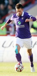 Stark am Ball - Mittelfeldmann Philip Hauck.