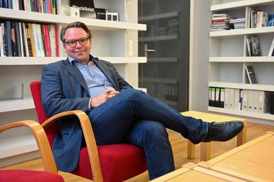 Frédéric Bußmann, Generaldirektor der Kunstsammlungen Chemnitz.