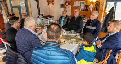 Die Mitglieder des Fördervereins besprachen mit den Vertretern der Erfal-Stiftung neue Projekte.