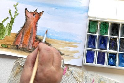Die sensiblen und zugleich lustigen Illustrationen für das Kinderbuch stammen von Künstlerin Beate Koch.