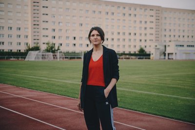 Der Autorin Verena Keßler kam die Idee für ihren Roman "Gym" in einem Leipziger Fitnessstudio.