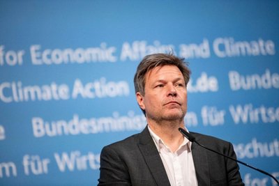 Robert Habeck (Bündnis 90/Die Grünen), Bundesminister für Wirtschaft und Klimaschutz.