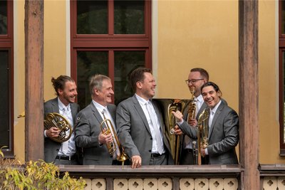 Das Ensemble „Classic Brass“.