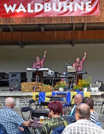 Die Breitenauer Musikanten sind regelmäßig Gast beim Lionsclub - auch am Wochenende waren sie es wieder.