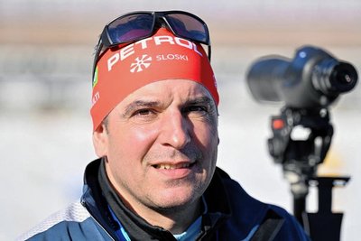 Ricco Groß ist seit diesem Winter Cheftrainer der Damen und Herren im slowenischen Biathlon. 