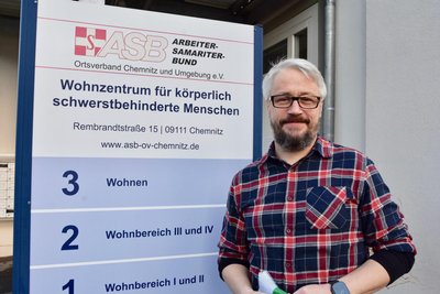 Silvio Wagner ist der neue Leiter des ASB Wohnzentrums.