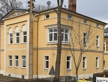 Das Wohnheim in Glauchau.