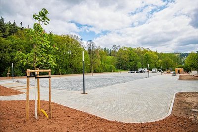 Der Reiterplatz in Thalheim wurde saniert. Dieses Jahr war hier kein Hexenfeuer, aber 2024 wird es wieder stattfinden. 