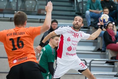Jan Faith ist in Aue kein Unbekannter. Viele Jahre spielte er beim EHV in der 2. Bundesliga. Zuletzt lief der Slowake beim HC Einheit Plauen in der Regionalliga auf und wechselte nun zur BSG Wismut.