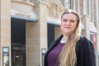 Janina Pfau (BSW) warnte vor erneuten Kürzungen bei freiwilligen Zuschüssen.