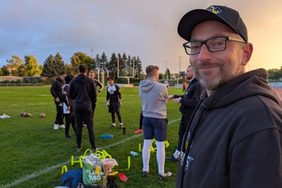 Alexander Thiele ist Leiter Flag Football des BSC und für das Freiberger Team und das Turnier verantwortlich.