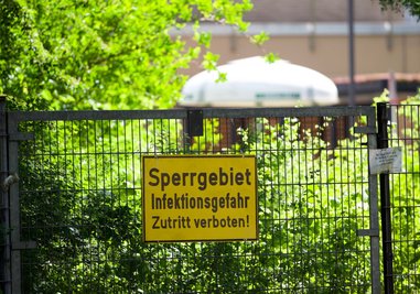 Die Sonderstation der Charité ist besonders geschützt.
