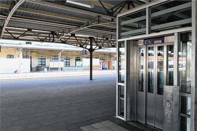 Die Aufzüge im Bahnhof Freiberg sollen ausgetauscht werden.