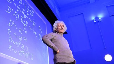 Vom Physiker und Genie Einstein ist jetzt eine Widmung aufgetaucht. (Archivbild) 