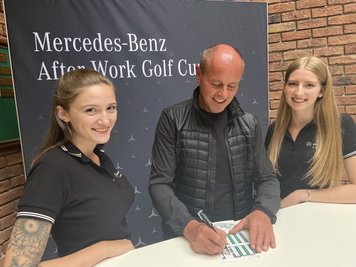 Lea Sophie Colditz, Jens Carlowitz und Jasmin Heider (von links) sorgten füreinen reibungslosen Ablauf.