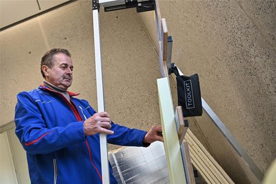 Im künftigen Schlachthaus in Königshain finden derzeit unter anderem Arbeiten wie Trockenbau und Isolierung von Kühlräumen statt.