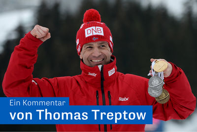Das Bild zeigt Ole Einar Bjoerndalen 2016 in Oslo.