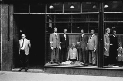 Modegeschäft in Schwerin (1982).