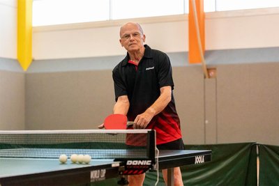 Zweimal pro Woche ist Training angesagt, montags in Neukirchen, donnerstags in Adorf. Bernd Lohse fehlt selten.