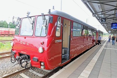 In diesem Jahr kommt für den Bergstadtexpress wieder ein sogenanntes Ferkeltaxi zum Einsatz.