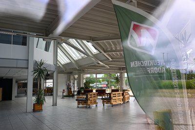 Ein Blick auf die Veranstaltungsfläche des Netz-Werkes.