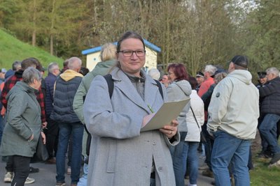 Die Leiterin des Ordnungsamtes von Aue-Bad Schlema, Henrietta Wabnik, musste sich vor allem in Bezug auf die Parkplatznot auf dem Eichert viel Kritik anhören.
