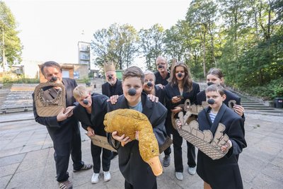 Generalprobe der „Unglaublichen“ von "Die goldene Gans". Am Freitag feiert die Truppe Premiere.