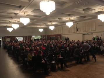 400 Besucher kamen zum "Sachsengespräch" nach Annaberg-Buchholz.