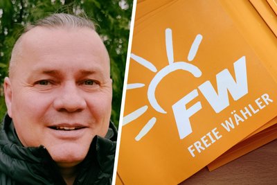 Sven Galambos tritt bei der Bundestagswahl im Februar für die Freien Wähler in Chemnitz an.