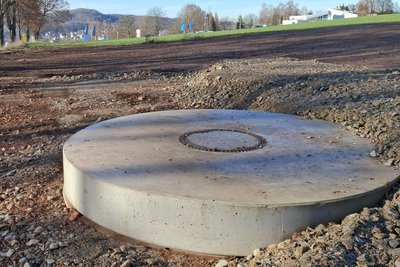 Hier wurde in rund 250 Metern Tiefe eine Grubenwasser-Messstelle eingerichtet.