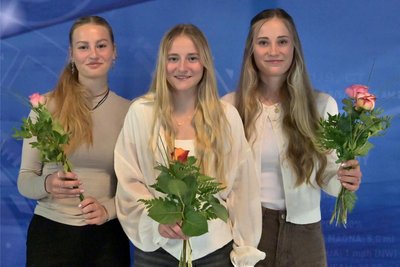Erfolgreiche Schwestern: Maja, Pia und Ronja Loh vom VSC Klingenthal sind allesamt in der Nordischen Kombination aktiv.