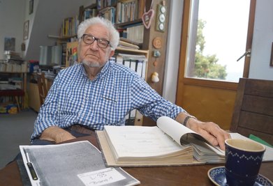 88 Jahre alt, Bürgerrechtler, Ehrenbürger von Zwickau und als Kind Zeitzeuge des Zweiten Weltkrieges