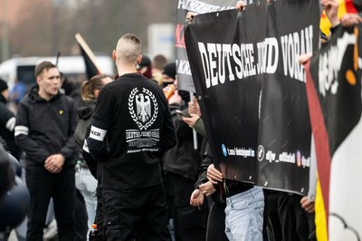 Die Gruppe "Deutsche Jugend Voran" stand im Visier der Ermittler bei Durchsuchungen fast überall bundesweit. (Archivbild)
