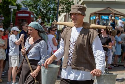 An historischen Darstellungen der Plauener Bürger mangelte es nicht.