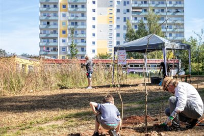 Das Kulturhauptstadt-Projekt "Gelebte Nachbarschaft" im Heckertgebiet: "Niemand muss sich mehr entschuldigen dafür, dass er da wohnt", sagt Sören Uhle.