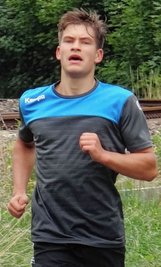 Paul Tschersich aus Plauen lief die schnellste Zeit. 