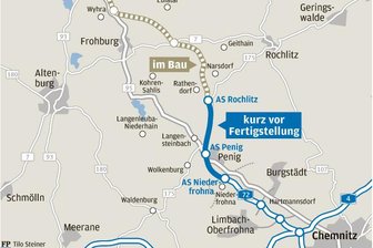 A 72 wahrscheinlich ein Jahr Sackgasse -