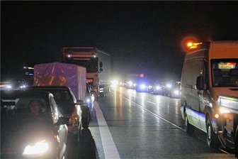 A14 zwischen Döbeln-Nord und Leisnig: Verkehrsbehinderung bis Mittwoch - Auf der Autobahn A 14 fließt der Verkehr zurzeit stellenweise nur einspurig. 