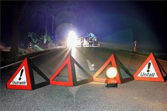 A14 zwischen Döbeln und Leisnig: Zwei Unfälle an einem Tag - Zwei Unfälle führten am Donnerstag zu Stau auf der Autobahn 14. 