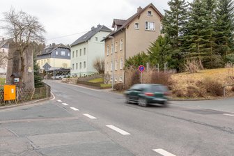 Ab Anfang April dicht: Hauptstraße im Erzgebirge mehrere Monate voll gesperrt - In Gornsdorf kommt es für rund vier Monate zu Verkehrseinschränkungen.