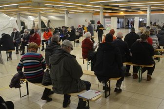 Ab Mittwoch: Impfzentrum Eich erhöht die Kapazität - 