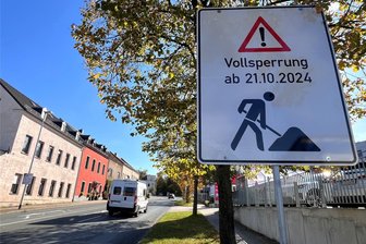 Ab Montag wird die Fahrbahn auf der B 94 bei Reichenbach erneuert - Ab 21. Oktober wird auf der B 94 in Reichenbach zwischen Annenplatz und Umgehungsstraße gebaut.