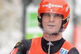 Ab morgen wird es für Rennrodler ernst - Chris Eißler bei seinem Weltcupsieg 2013 in Winterberg.