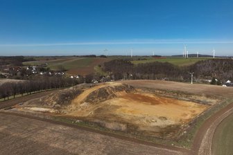Abbau von Sand und Kies bei Elsdorf kommt nicht - was jetzt mit der Fläche passiert - Blick auf die Lagerstätte bei Elsdorf. Hier soll nun doch nichts abgebaut werden.