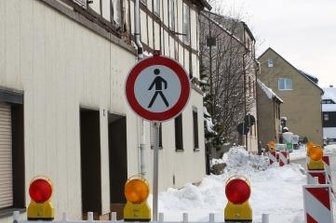 Abriss-Drama in drei Akten - Das Kampf-Haus war im Winter 2016/17 massiv einsturzgefährdet.