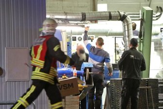 Absauganlage gerät in Brand - 