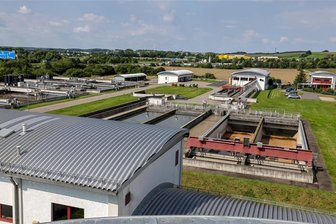 Abwasserstreit in Glauchau beendet - In der Kläranlage Weidensdorf ist der Sitz des Abwasserentsorgers WAD.