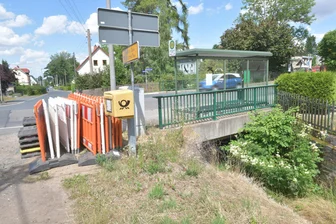 Achtung Autofahrer! Hainichener Straße in Freiberg ab Montag dicht - Die Hainichener Straße, Ortsdurchfahrt Kleinwaltersdorf, ist ab 7. Juli wegen Brückenbau gesperrt.
