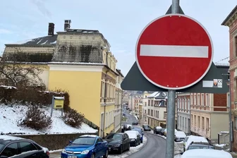 Auf der Poststraße in Mittweida wird die Verkehrsführung geändert. Denn eine neue Baustelle steht bevor.
